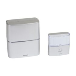 LEGRAND - Kit carillon prem à piles alu 30 sonneries 85dB IP54 blister - 094271