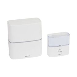 LEGRAND - Kit carillon prem à piles blan 30 sonneries 85dB IP54 bliste - 094270