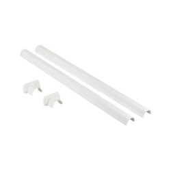 LEGRAND - Kit de finition perche pour colonne 1 et 2 compartiments - blanc RAL 9003 - 653066