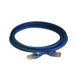 LEGRAND - LCS3 Patchcord High Density 28AWG Cat6 U/UTP LSOH RJ45 Bleu 5m - 051549