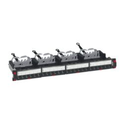 Détails visibles de Panneau de brassage RJ45 Cat 6 FTP 1U 19 pouces pour Panneaux de brassage
