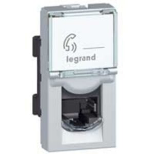LEGRAND - MOS RJ45CAT6 UTP1 MOD ALU - 79260