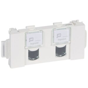 LEGRAND - MOSAIC 2XRJ 45 CAT 5E UTP CLIP - 076541