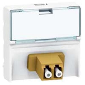 LEGRAND - MOSAIC FIBRE OPTIQUE 2 X LC - 078618