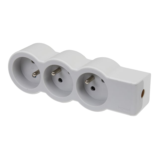 LEGRAND - MULTIPRISE FB 3X2P+T STANDARD A CABLER BLANC/GRIS - 049496 LEGRAND - MULTIPRISE FB 3X2P+T STANDARD A CABLER BLANC/GRIS - 049496