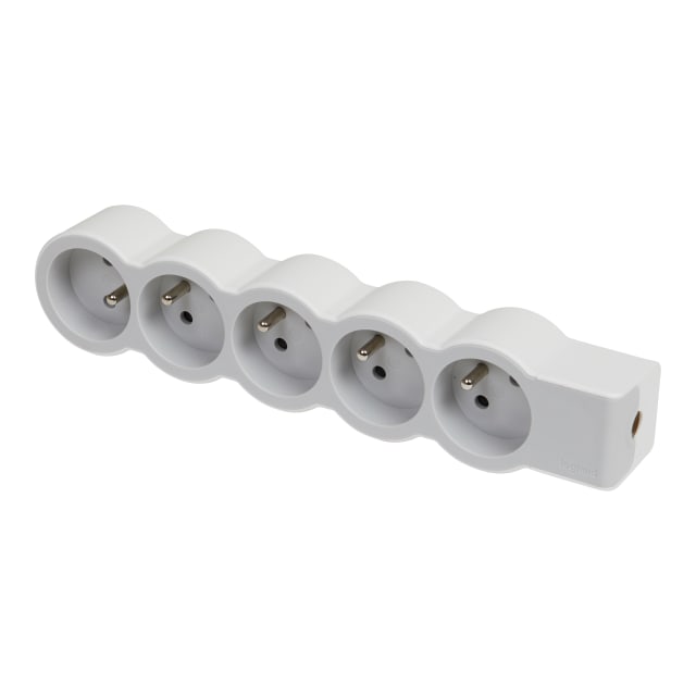 LEGRAND - MULTIPRISE FB 5X2P+T STANDARD A CABLER BLANC/GRIS - 049498 LEGRAND - MULTIPRISE FB 5X2P+T STANDARD A CABLER BLANC/GRIS - 049498