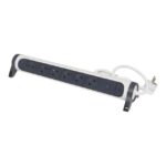 LEGRAND - MULTIPRISE FB 6X2P+T PREMIUM PARAFOUDRE 1.5M 1.5MM2 BLANC/NOIR - 049418