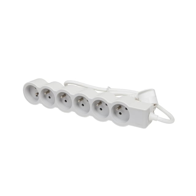 LEGRAND - MULTIPRISE FB 6X2P+T STANDARD 3M 1.5MM2 BLANC/GRIS - 049494 LEGRAND - MULTIPRISE FB 6X2P+T STANDARD 3M 1.5MM2 BLANC/GRIS - 049494