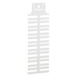LEGRAND - Mémocab repères vierges 8 caractères - 30x28 - blanc - 038505
