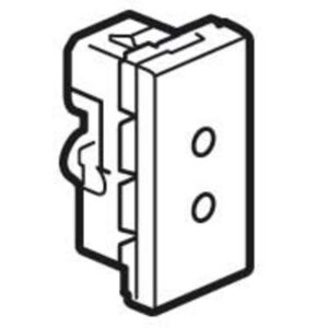 LEGRAND - Mos prise 1mod.2P ZLS avec vis - 077150