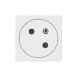 LEGRAND - Mosaic Link prise 2P+T affleurante 45°-2 modules blanc antimicrobien - 077158L