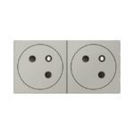 LEGRAND - Mosaic Link prise 2x2P+T affleurante à 45°-4 modules alu - 079272L