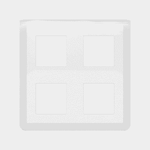 LEGRAND - Mosaic afekpl. 2x2x2 mod blanc horiz. - 078838L