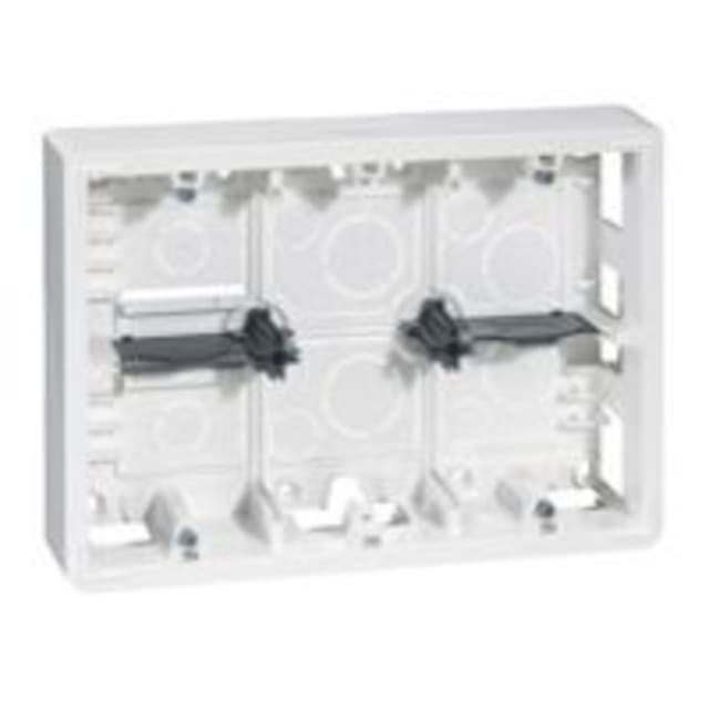 LEGRAND - Mosaic cadre saillie rectang. 2x6 LEGRAND - Mosaic cadre saillie rectang. 2x6