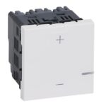 LEGRAND - Mosaic dimmer 2 draads 125W Led-2mod-wit - 078407A