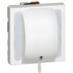 LEGRAND - Mosaic inter à tirage 10A 250V 2 mod. Blanc - 077014