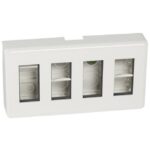 LEGRAND - Mosaic kit saillie 4x4 modules avec boîte + entretoise + plaque de finition - 078888L