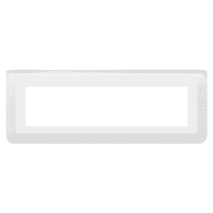 LEGRAND - Mosaic plaque 8 modules blanche horizontal - 078818L