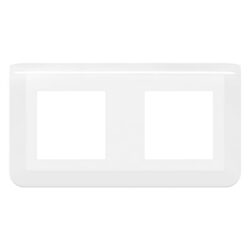 LEGRAND - Mosaic plaque de finition 2x2 mod blanc - 078804L