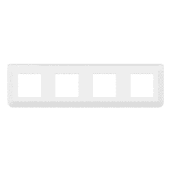 LEGRAND - Mosaic plaque de finition 4x2 mod blanc 71 horizontaux - 078808L
