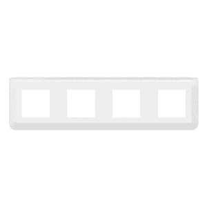 LEGRAND - Mosaic plaque de finition 4x2 mod blanc 71 horizontaux - 078808L