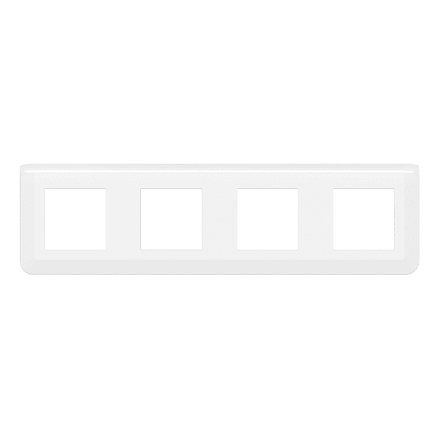 LEGRAND - Mosaic plaque de finition 4x2 mod blanc 71 horizontaux - 078808L LEGRAND - Mosaic plaque de finition 4x2 mod blanc 71 horizontaux - 078808L