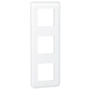 LEGRAND - Mosaic plaque vert. 3x2 mod. entraxe 71mm blanc - 078823