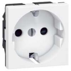 LEGRAND - Mosaic prise 2P+A Schuko blanc - 077213