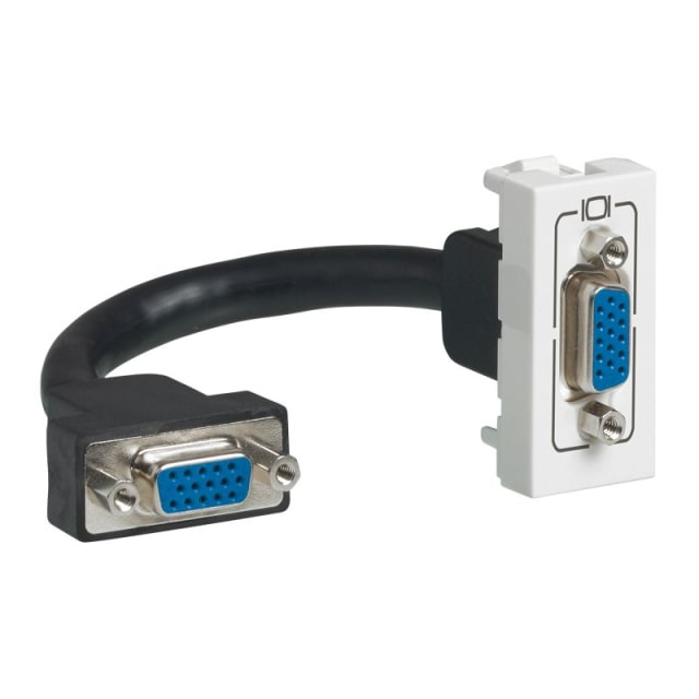 LEGRAND - Mosaic prise HD15 femelle 1mod préconnectorisées - 078777 LEGRAND - Mosaic prise HD15 femelle 1mod préconnectorisées - 078777