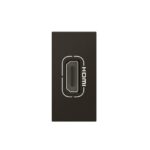 LEGRAND - Mosaic prise HDMI préconnectée - 1 module - noir - 079478L
