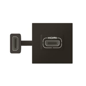 LEGRAND - Mosaic prise HDMI préconnectée 2 mod Noir - 079479L