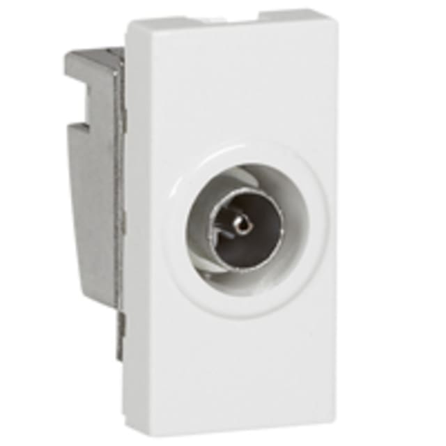 LEGRAND - Mosaic prise TV diamètre 9.5mm 1 module blanc - 078793 LEGRAND - Mosaic prise TV diamètre 9.5mm 1 module blanc - 078793