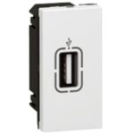 LEGRAND - Mosaic prise USB femelle 1 mod. Blanc - 078761