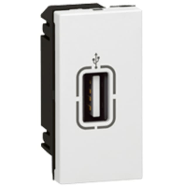 LEGRAND - Mosaic prise USB femelle 1 mod. Blanc - 078761 LEGRAND - Mosaic prise USB femelle 1 mod. Blanc - 078761