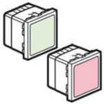 LEGRAND - Mosaic signalét. LED vert/roug 2 mod. - 078524