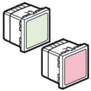 LEGRAND - Mosaic signalét. LED vert/roug 2 mod. - 078524