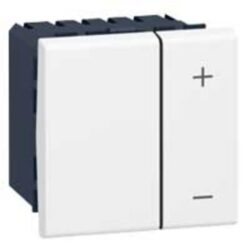 LEGRAND - Mosaic variateur 0/1 10V 2 mod. Blanc - 078404