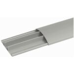 LEGRAND - Moulure de sol - 75 x 18 mm gris - long. 2 m - gris - 030093