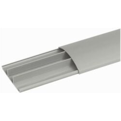 LEGRAND - Moulure de sol - 75 x 18 mm gris - long. 2 m - gris - 030093