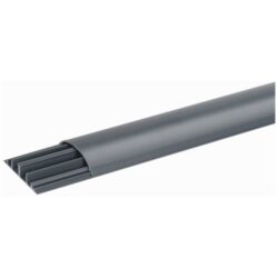 LEGRAND - Moulure de sol 92 x 20 mm gris - 4 compartiments - 032800