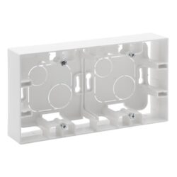 LEGRAND - Niloé boîte saillie 2 postes blanc - NNP162WH