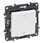 LEGRAND - Niloé inter bipolaire 10AX - à griffes - blanc - NNP2113WH