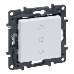 LEGRAND - Niloé inter volets roulants 6A - 250V à griffes - blanc - NNP2610WH