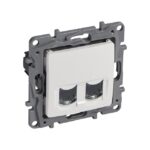 LEGRAND - Niloé prise RJ45 double cat. 6 UTP blanc à griffes - 664574