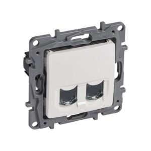 LEGRAND - Niloé prise RJ45 double cat. 6 UTP blanc à griffes - 664574