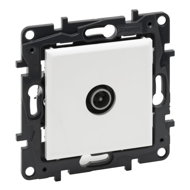 LEGRAND - Niloé prise TV male à griffes-blanc - NNP4103WH LEGRAND - Niloé prise TV male à griffes-blanc - NNP4103WH