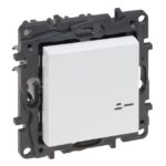 LEGRAND - Niloé variateur univers 3-125W 2 fils à griffes - blanc - NNP2412WH
