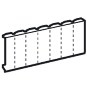 LEGRAND - Obturateur 18 modules - gris pour coffrets/armoires XL³ - 001665
