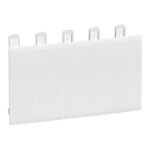 LEGRAND - Obturateur 5 modules Blanc RAL 9010 - 001660