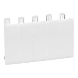 LEGRAND - Obturateur 5 modules Blanc RAL 9010 - 001660